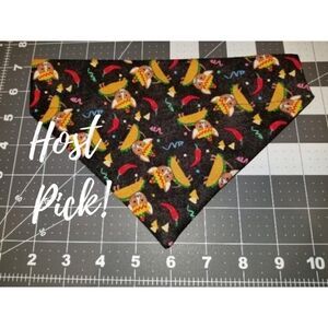 Dog Bandana TACO DOGS Over Collar Fiesta Food, Super Cute Fun Wear, 4 Sizes!
